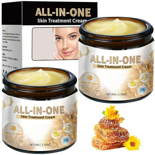 2Pcs All-In-One Skin Cream,Bee Venom Cream, New Bee Venom Cream, Professional Bee Venom Repair Cream, Natural Skin Moisturizer,Bee Venom for All Skin Types
