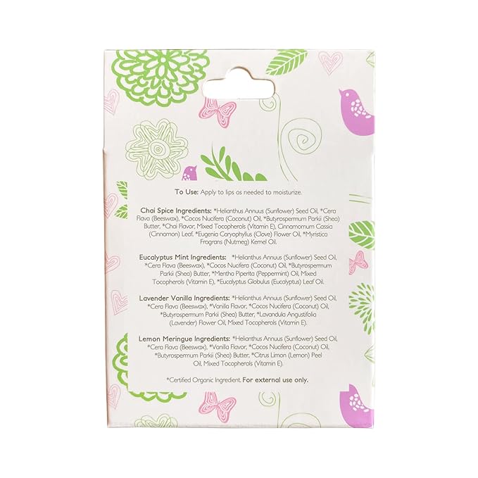 Nature's Silk Lip Balm (4 Scent