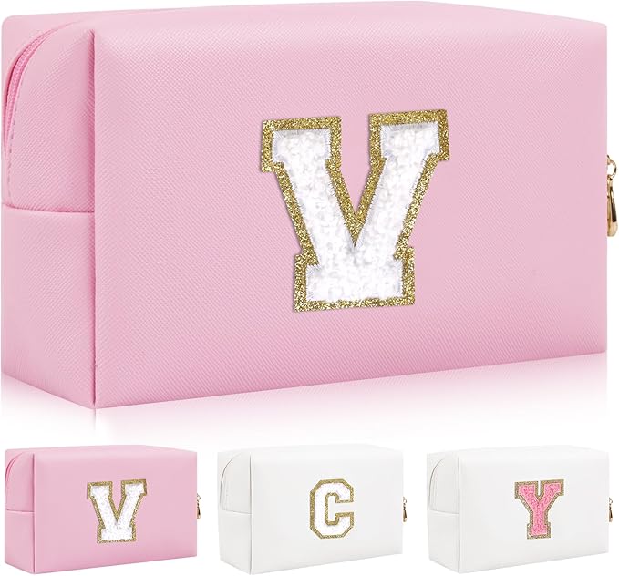 Personalized initial letter patch makeup