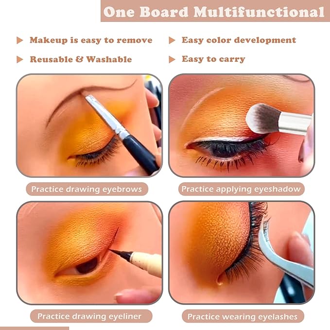 Mannequin Face for Makeup Practice, Makeup Practice Face