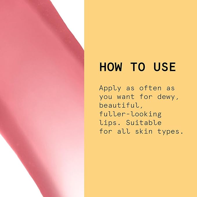 Beauty Pie Wondergloss Collagen Lip Oil + (Spicy Pink) – Hydrating, Plumping, Non-Sticky Gloss with Collagen AC Micro-Vectors & Cherry Oils