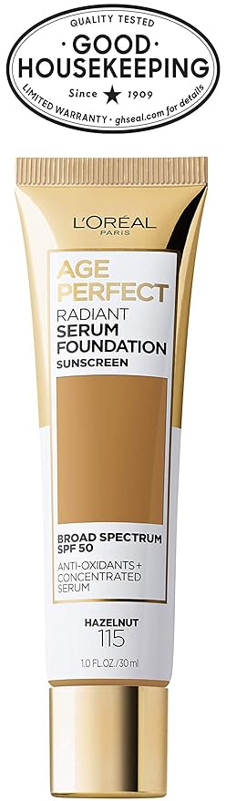 L'Oreal Paris Age Perfect Radiant Serum Foundation with 1 Ounce
