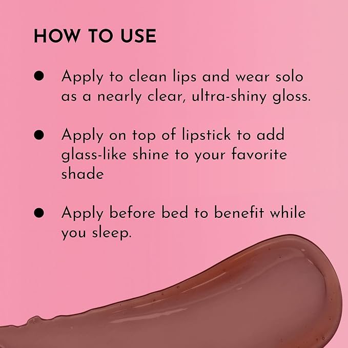 Women's Forget The Filler Lip Plumper Line Gloss, George, Pink, 0.11 Fl Oz (Pack of 1)