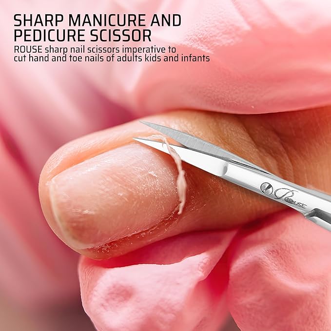 ROUSE Cuticle Scissors Professional Grooming