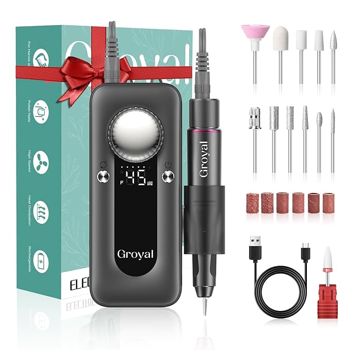 Electric nail drill 45000rpm cordless