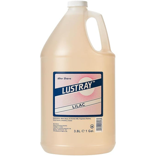 Clubman Lustray Lilac After Shave - Soothes Post-Shave Skin, Cool and Refreshing Scent, 1 Gal., 1-pack
