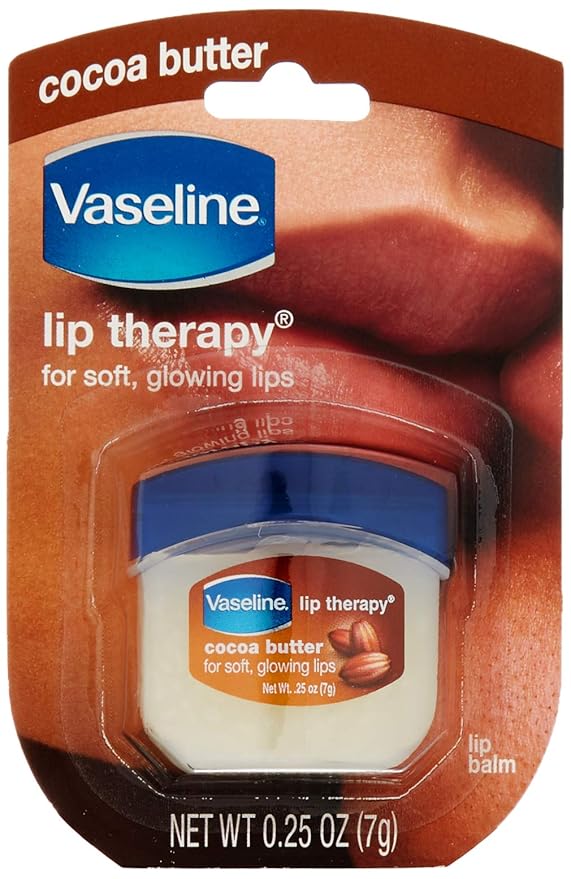Vaseline Lip Therapy Cocoa Butter, 25 oz (Pack of 9)