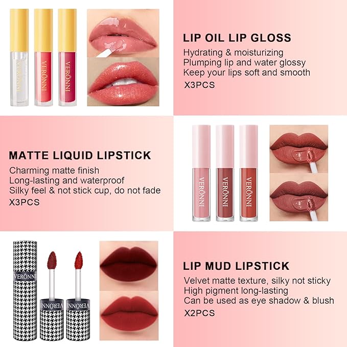 VERONNI Makeup Set,All In One Makeup