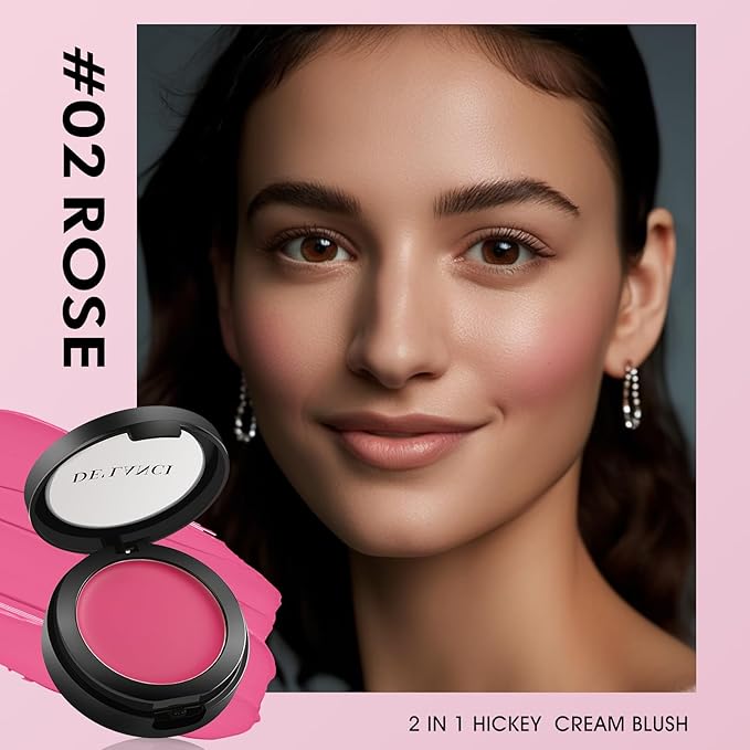 Multi-Purpose Cream Blush for Cheeks & Lip &