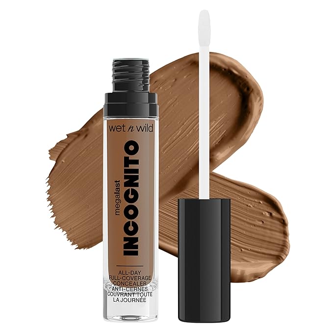 wet n wild Mega Last Incognito All-Day Full Concealer Deep,1114054