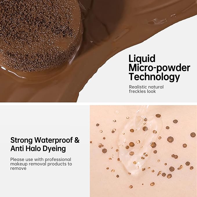 Freckle Stamp Natural Like Freckle Pen Makeup Fake Brown (Coffee), 15g