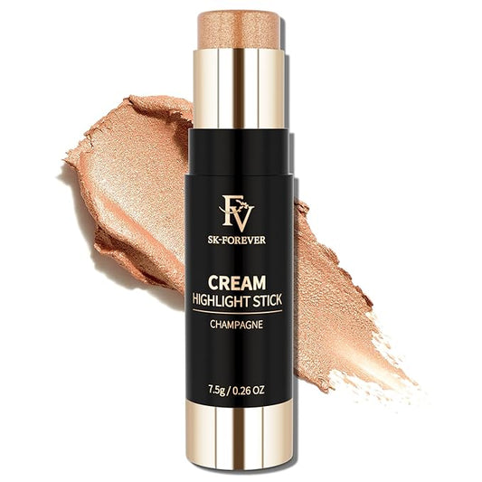 FV Cream Highlighter Stick, Blendable & Long Lasting 03 Champagne