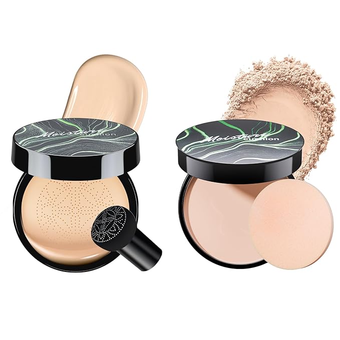 Mushroom Head Air Cushion CC Cream with Setting Women (Natural)