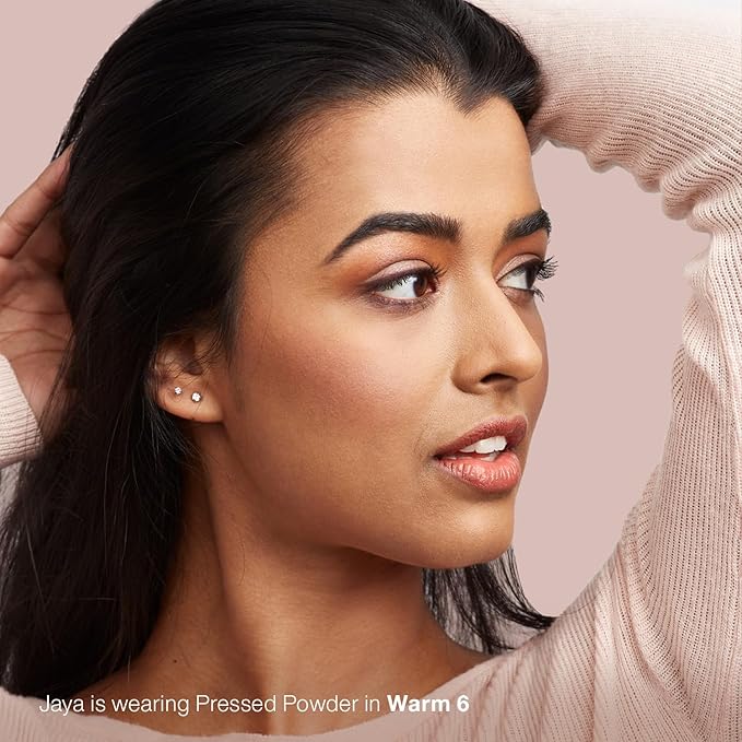 Mineral Fusion Pressed Powder Foundation, Warm 2 - Hypoallergenic, Cruelty-Free, 0.32 Oz