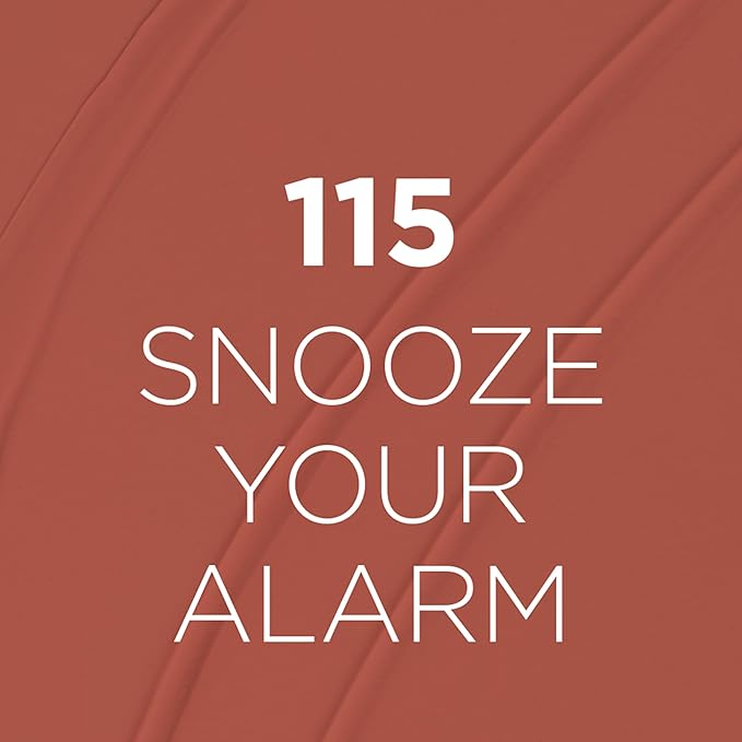 L'Oreal Paris Infallible Matte Resistance Liquid Lipstick, up to 16 Hour Wear, Snooze Your Alarm 115, 0.16 Fl Oz