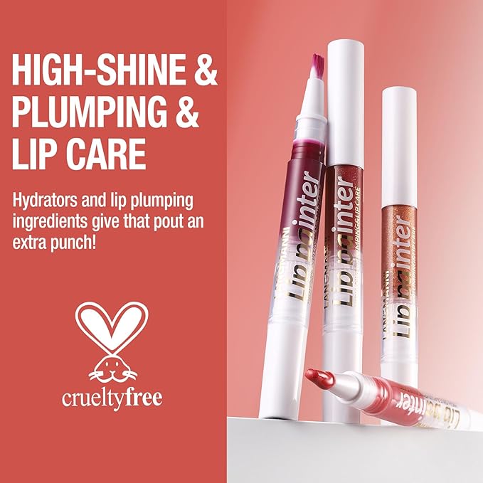 Hydrating Glow Lip Oil Gloss, High Pigment Red Lip