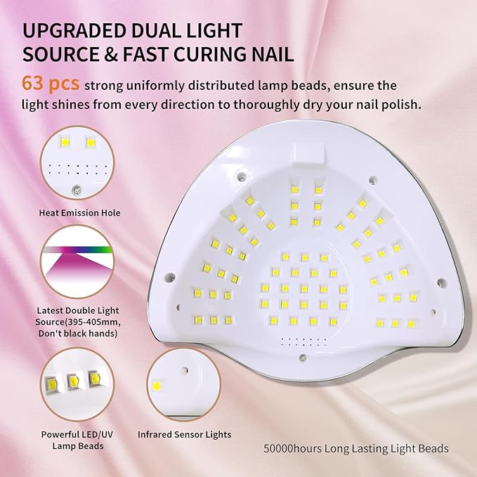 Uv light for nails lamp