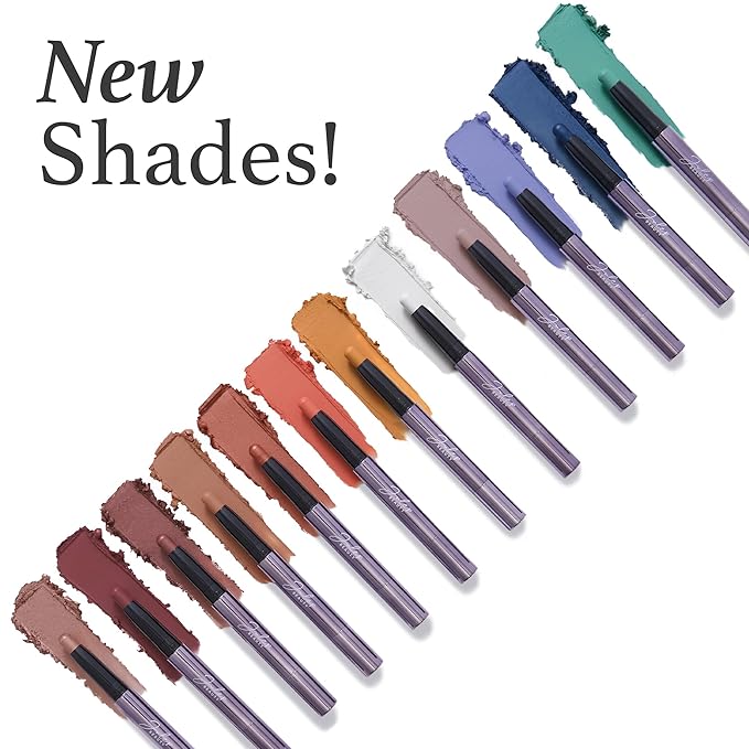 Julep Eyeshadow 101 Cream-to-Powder Waterproof Shadow Stick – Marigold Matte – Long-Lasting, Crease-Proof, Warm Golden Undertones Matte Cream Eyeshadow with Built-in Smudger