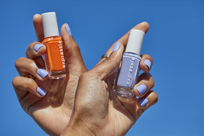 Essie expressie, Quick-Dry Nail Polish, 8-Free Vegan, Bright Vegan,