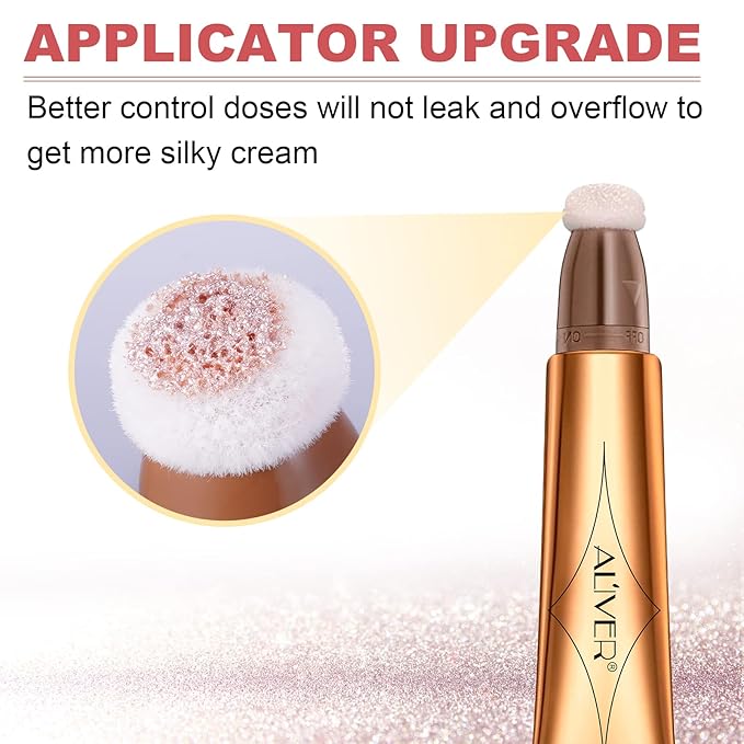 Liquid Highlighter Beauty Wand, Highlight Bronzer Stick with