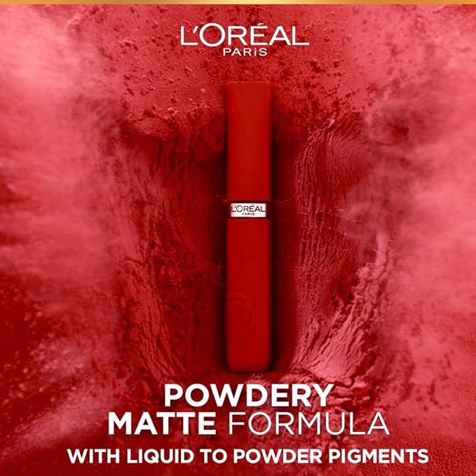 L'Oreal Paris Infallible Matte Resistance Liquid Lipstick, up to 16 Hour Wear, Breakfast in Bed 105, 0.16 Fl Oz