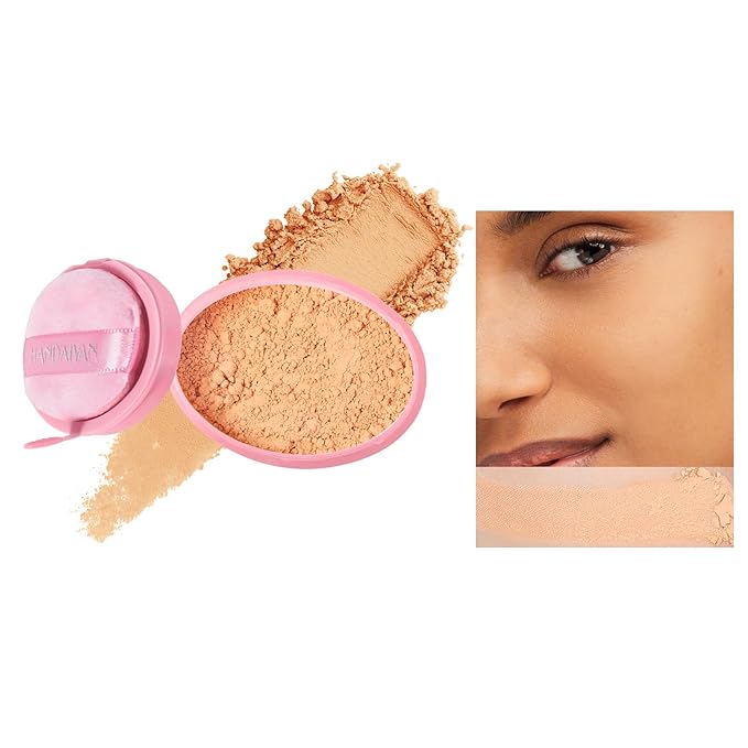 Loose Face Powder Setting Powder Makeup 0. （V06）With Powder Puff 67oz