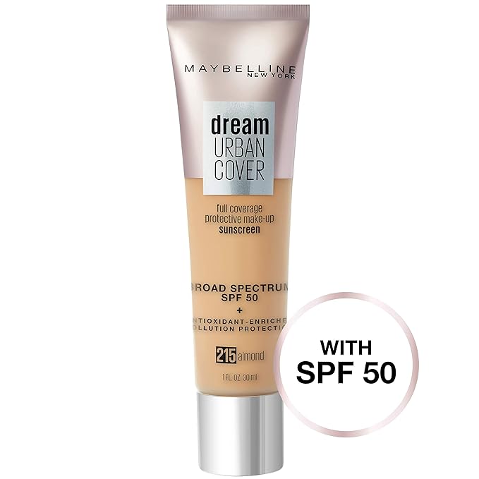 Maybelline Dream Urban Cover Flawless Coverage Foundation Makeup,