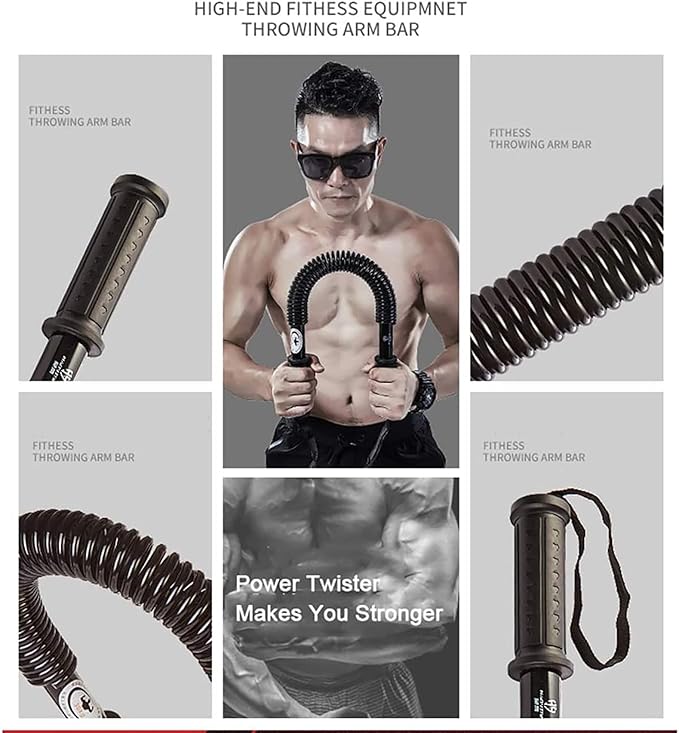 HAOYING 20kg-130kg Dual Spring Power Twister Bar