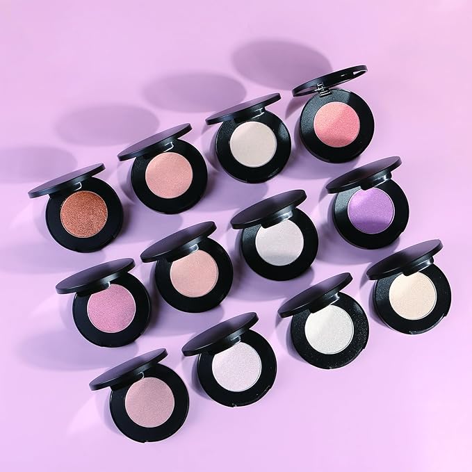 Face Highlighter Powder Palette, Glossy Glitter Illuminator Powder, Highlighter 1