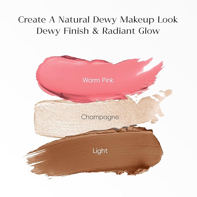 Trio Contour Sticks Set, Highlighter Stick & Bronzer of /1.6fl.oz 45g