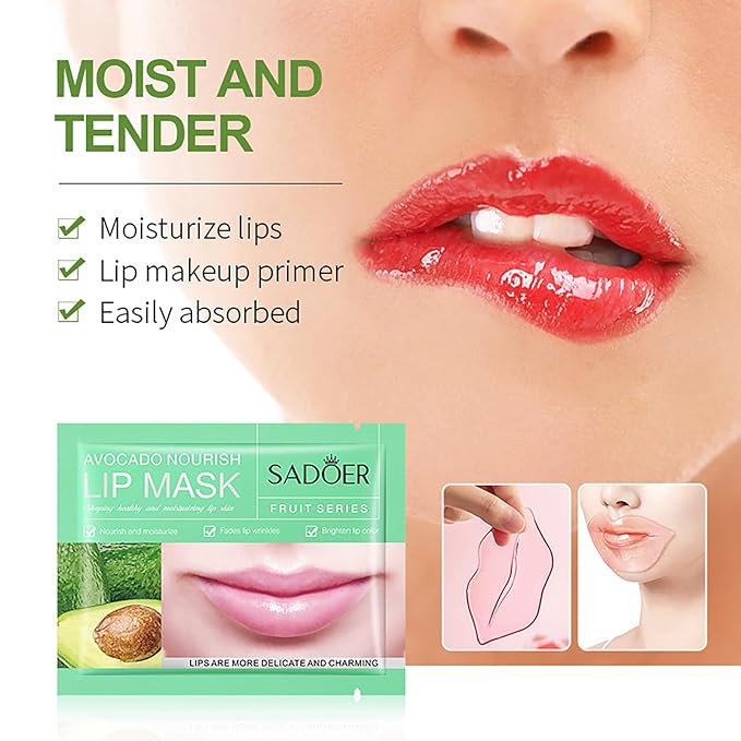 30 PCS Moisturizing Lip Mask .Crystal