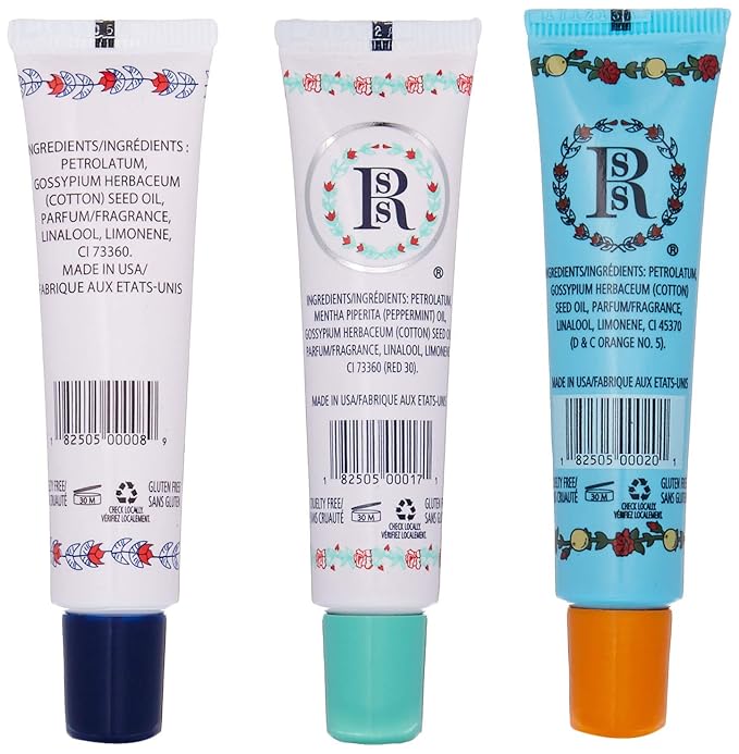 Smith's Rosebud Lip Balm Bulk- 3x0.5oz