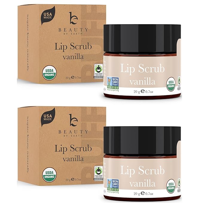 Organic Lip Scrub Vanilla - Lip