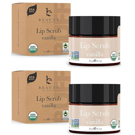 Organic Lip Scrub Vanilla - Lip