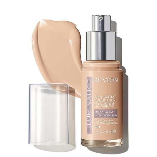 Revlon Illuminance Skin-Caring Liquid Foundation, Hyaluronic Acid, Hydrating of 1)