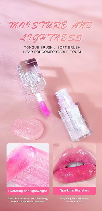 Conversionh Magic Color Changing Lip Oil, Long Lasting Lip