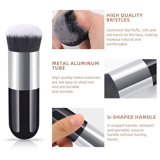 Cream Blush Stick for Cheeks, Multi-Use Makeup Blush Brush-Shy Pink