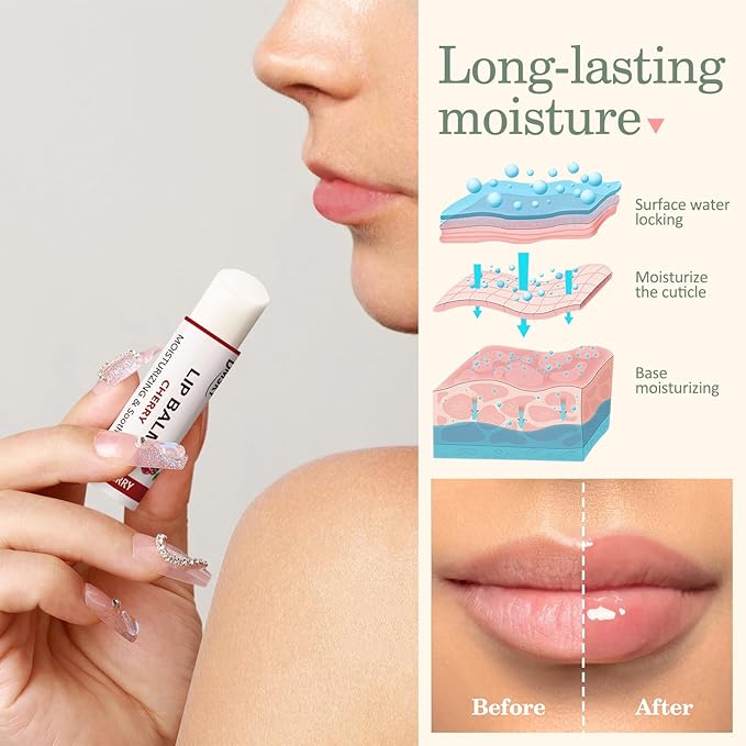 Dmsky Lip Balm Bulk,Fruit Lip Balm,