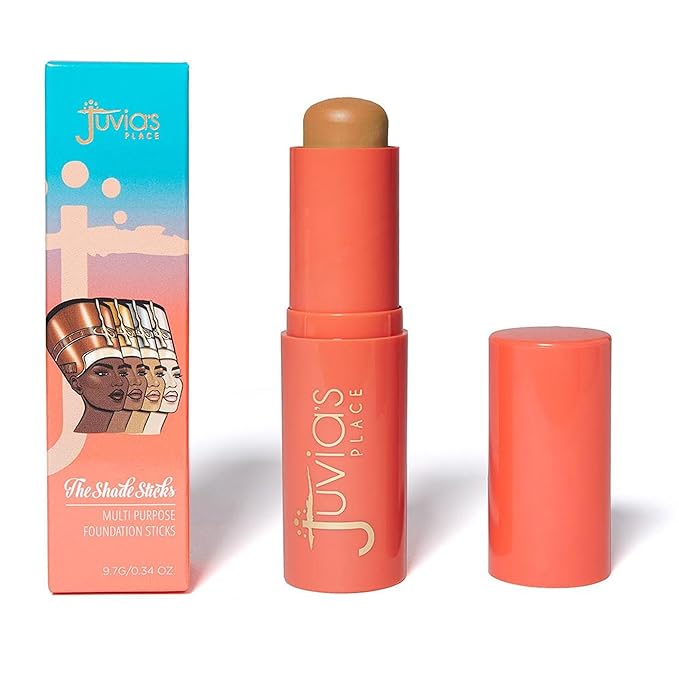 Juvia's Place Shade Stick Foundation, Concealer, Contour, Dominica, Stick 34 oz