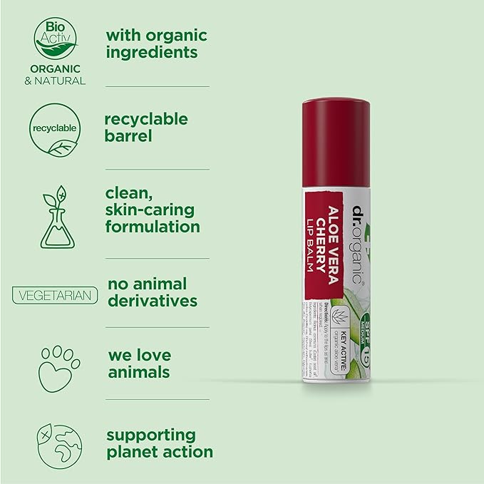 Organic Docotr Aloe Vera Cherry Lip