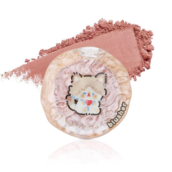 Boobeen Blush Powder Face Makeup, Highly Pigmented Single Finish, Blendable