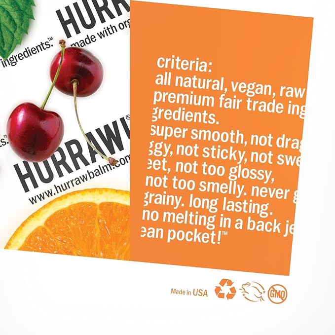 Hurraw! Root Beer Lip Balm: Organic,