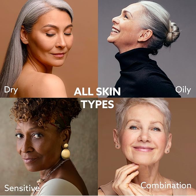 ANSDUR Super Vitamin C Serum for Women over 70: Hyaluronic Acid Serum for Face, Dark Spot Remover and Wrinkle Reduction - Lifting, Smoothing, Moisturizing, All in One Skin Care Formula, 1 fl oz