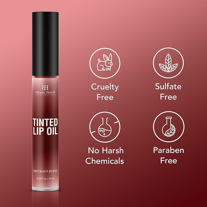 Botanic Hearth Tinted Lip Oil | Moisturizing