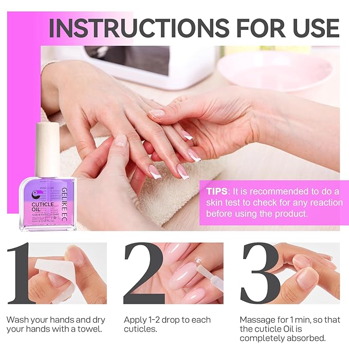 gelike ec Cuticle Oil For