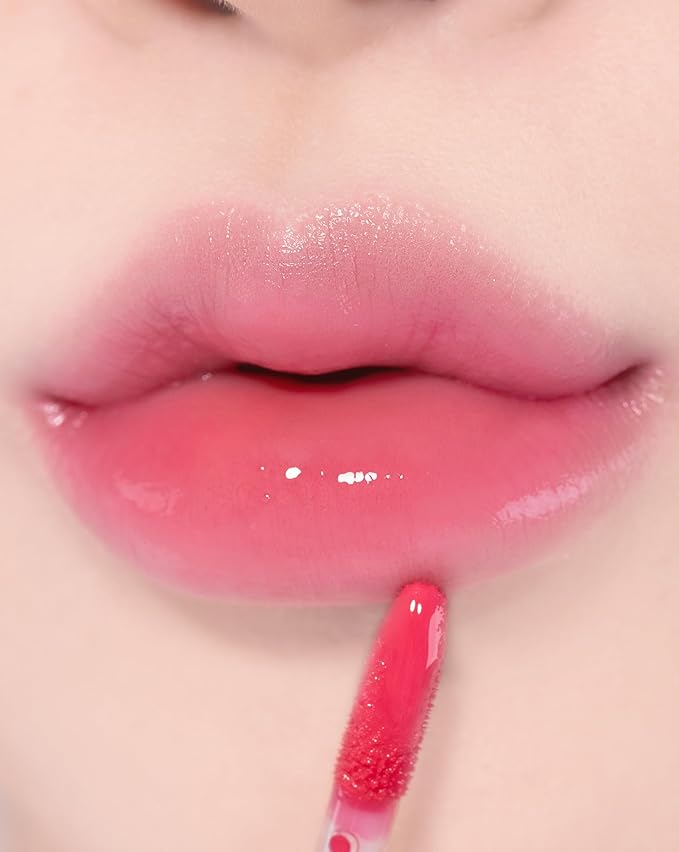 Lip Potion Aqua Glow No.7 Pink Soda | Hydrating, Non-Sticky Gloss with Sheer Radiance | 0.3 Oz