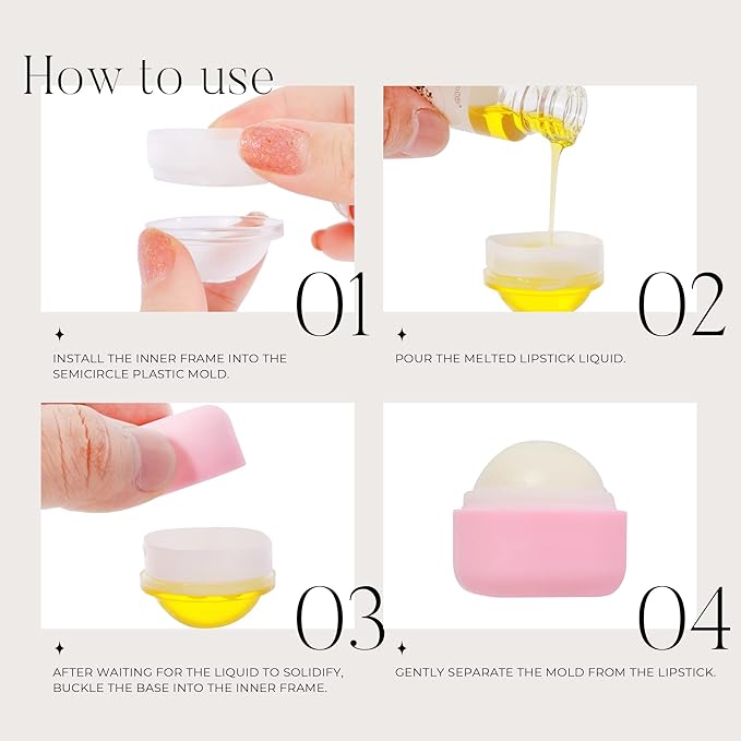 0.25 oz（7g） Empty Lip Balm Square