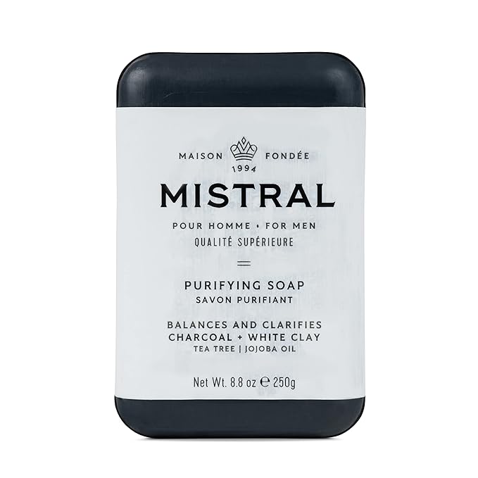 Mistral Purifying Bar Soap, Aromatic Citrus, Large Bar