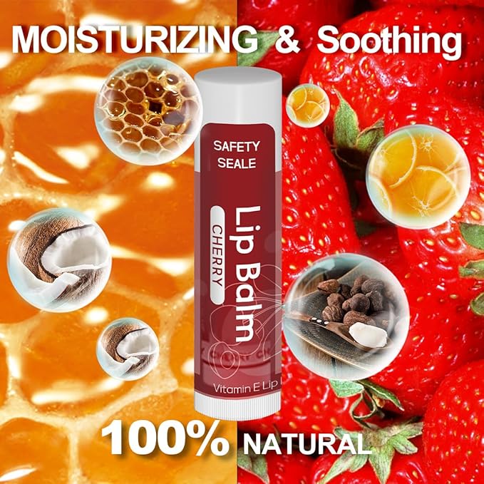 84 Pack Natural Lip Balm Bulk