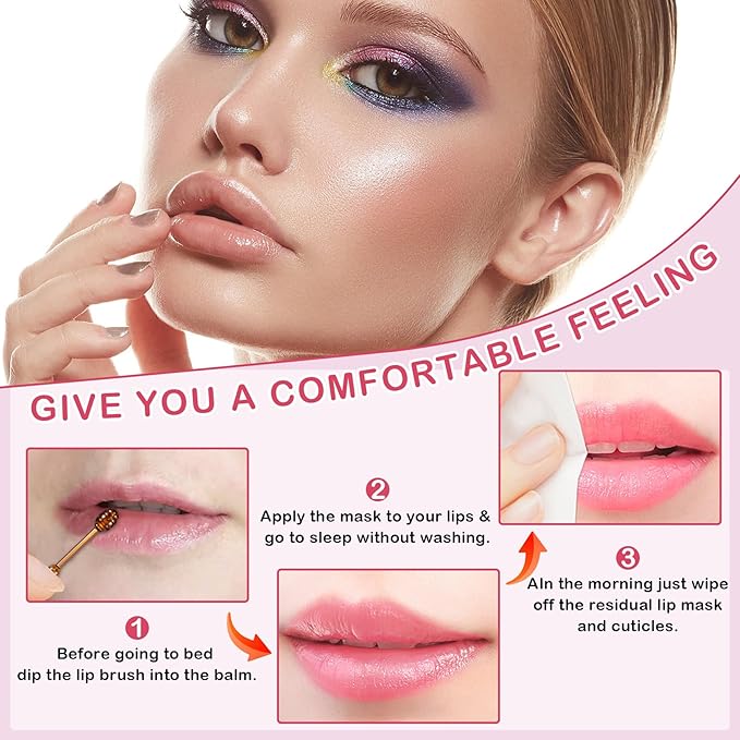 2PCS Bee Lip Balm Honey Pot